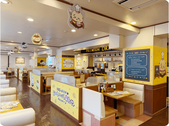 ラッピング装飾店舗が登場!